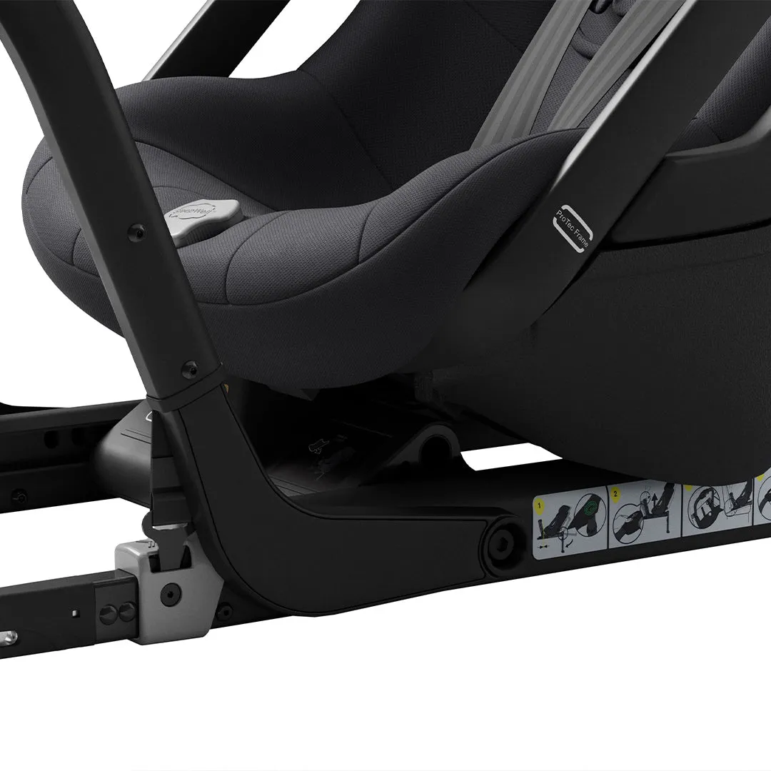 Axkid ONE  3 Car Seat - Coastal Storm Black