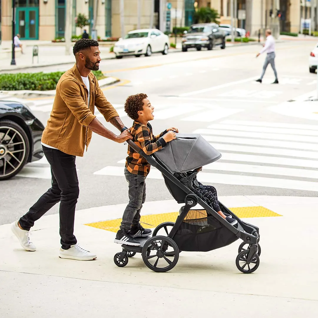 Baby Jogger Select 2 Bundle - Stroller   Carrycot   Weather Shield - Radiant Slate
