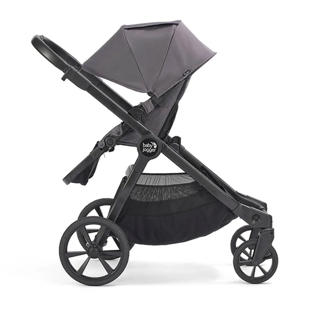 Baby Jogger Select 2 Bundle - Stroller   Carrycot   Weather Shield - Radiant Slate
