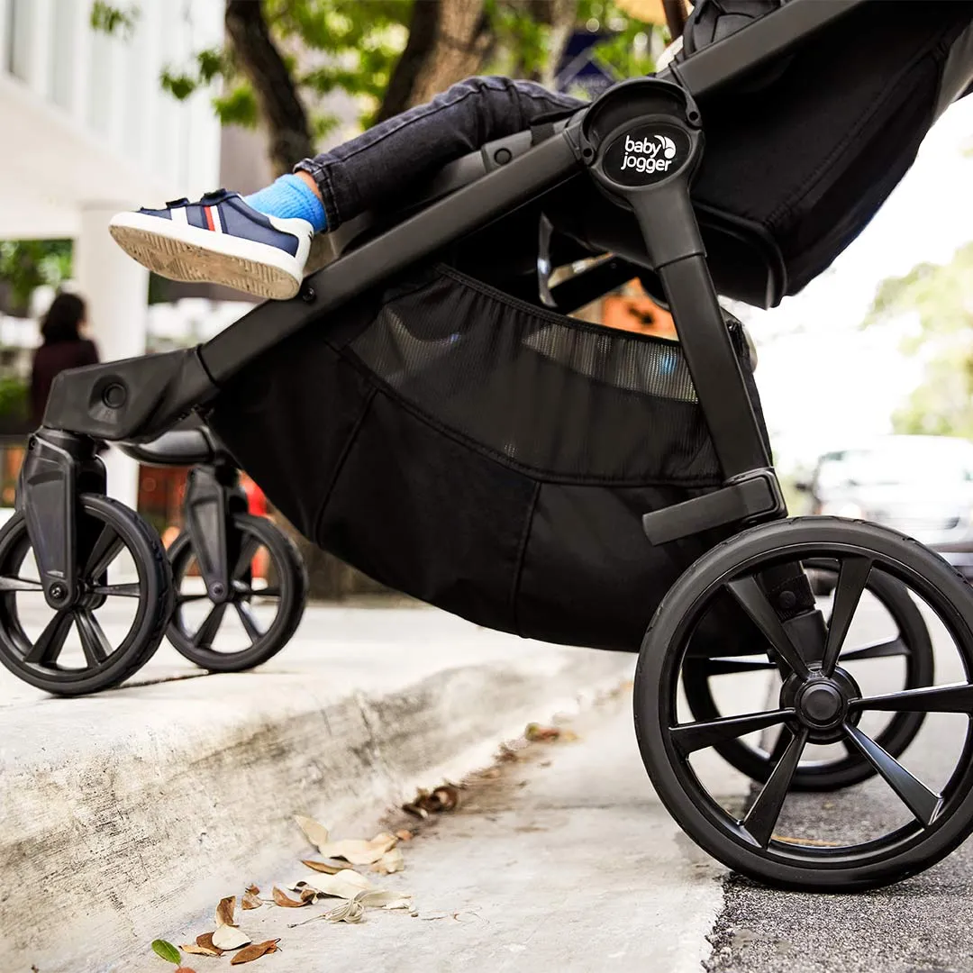 Baby Jogger Select 2 Bundle - Stroller   Carrycot   Weather Shield - Radiant Slate