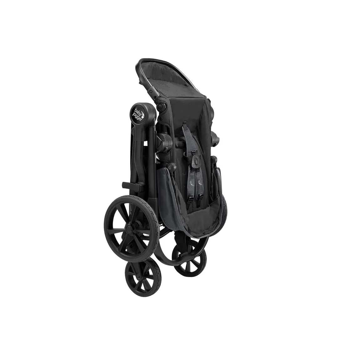 Baby Jogger Select 2 Bundle - Stroller   Carrycot   Weather Shield - Radiant Slate