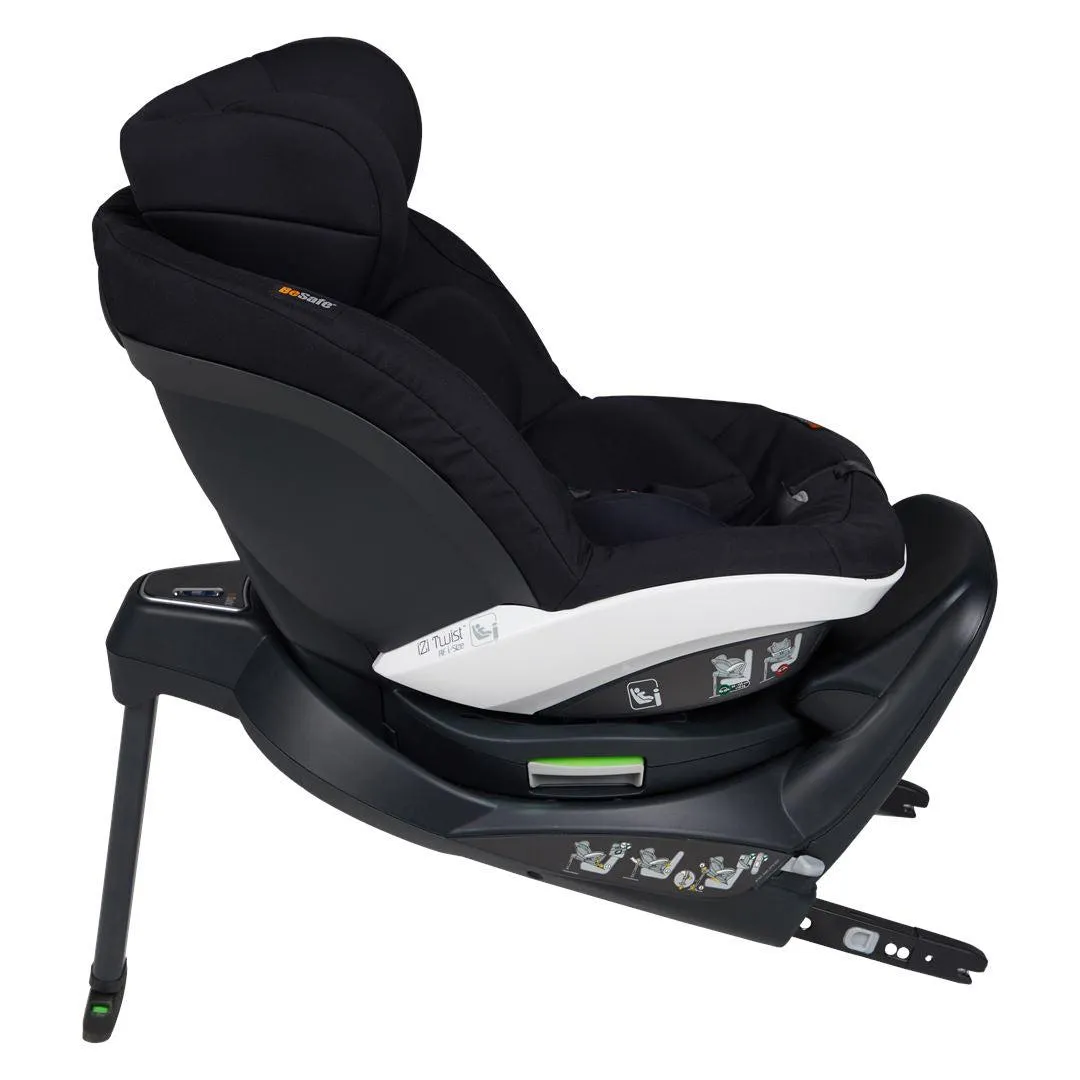 BeSafe iZi Twist i-Size Car Seat - Fresh Black Cab