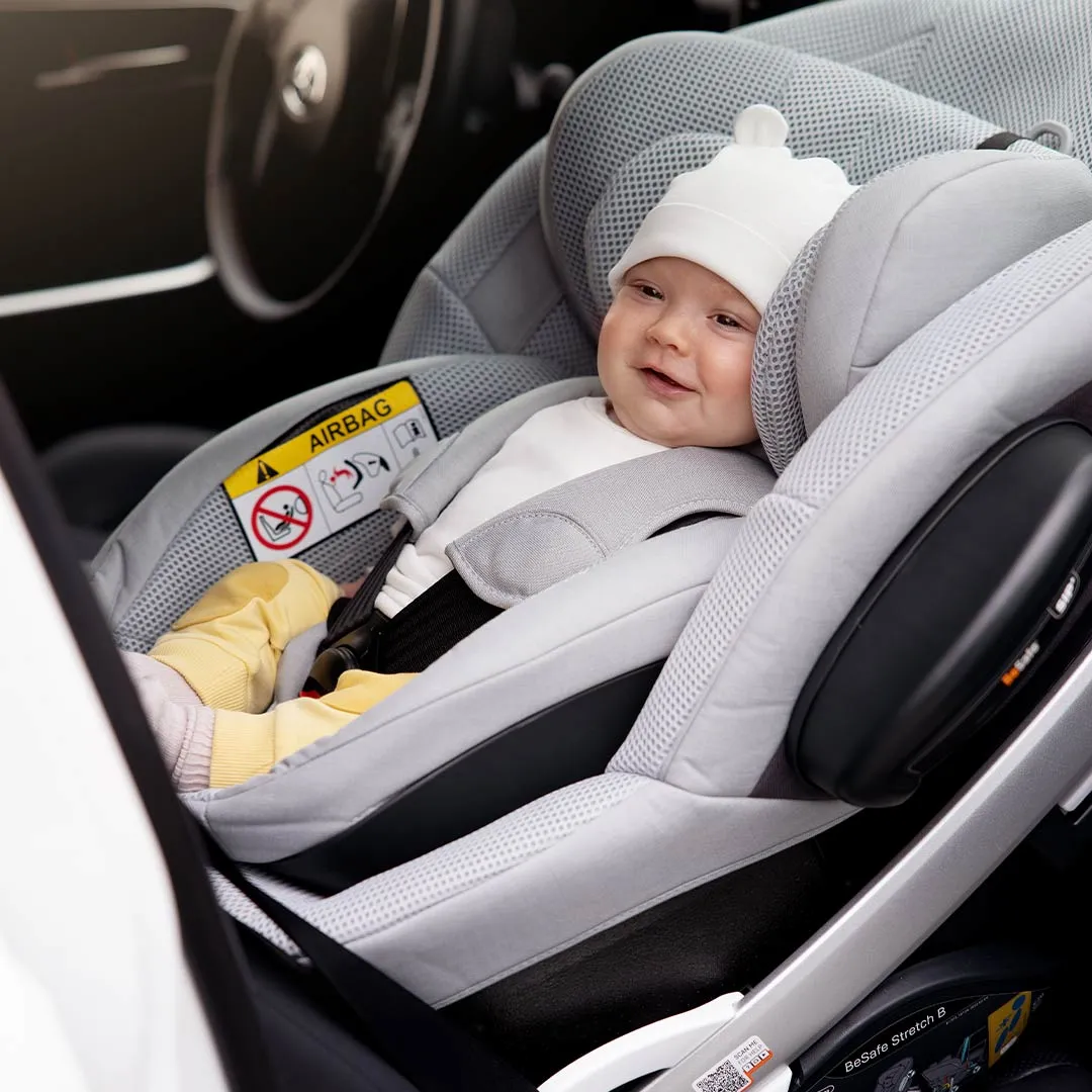 BeSafe Stretch B Car Seat - Anthracite Mesh