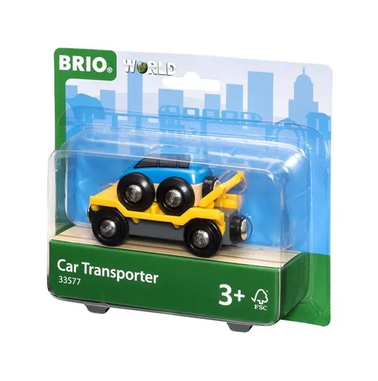 Brio Car Transporter Train Car