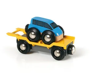 Brio Car Transporter Train Car