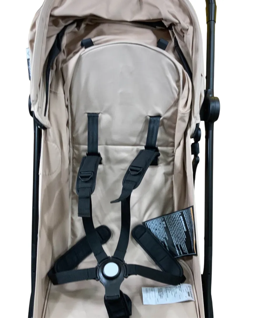 Bugaboo Butterfly Stroller, 2023, Black, Desert Taupe, Desert Taupe