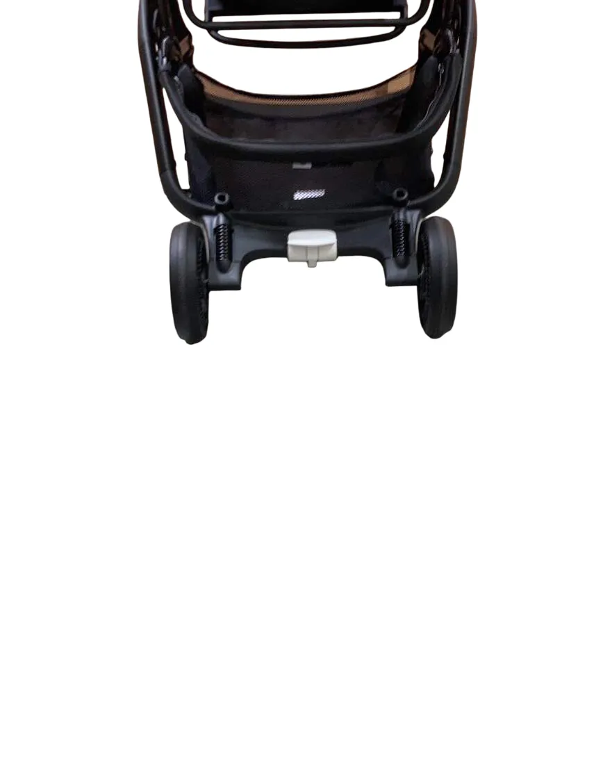 Bugaboo Butterfly Stroller, 2023, Black, Desert Taupe, Desert Taupe