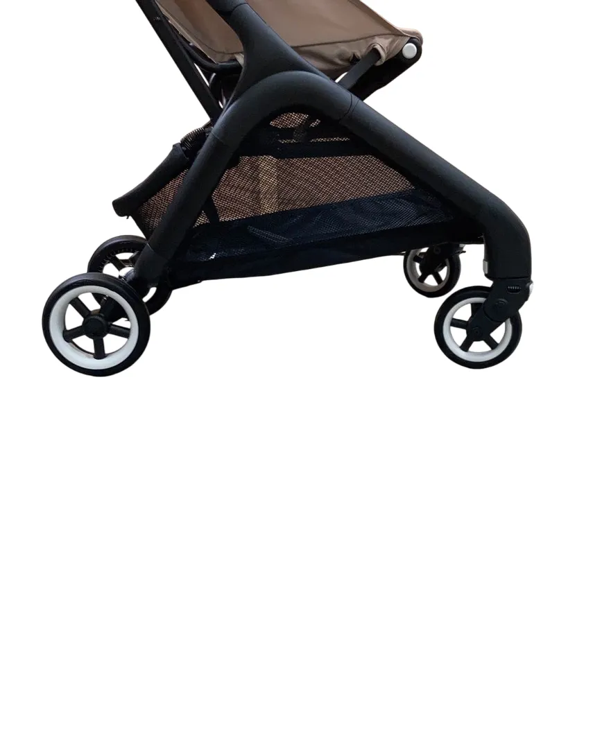 Bugaboo Butterfly Stroller, 2023, Black, Desert Taupe, Desert Taupe
