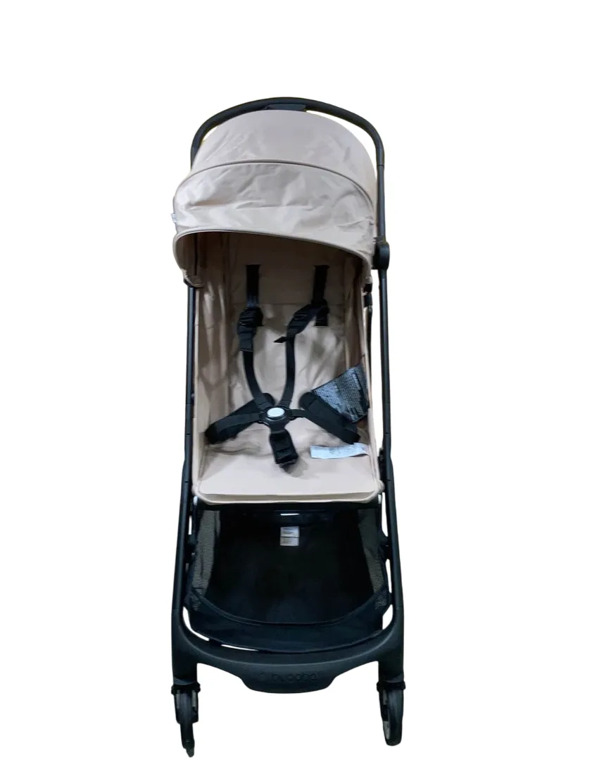 Bugaboo Butterfly Stroller, 2023, Black, Desert Taupe, Desert Taupe