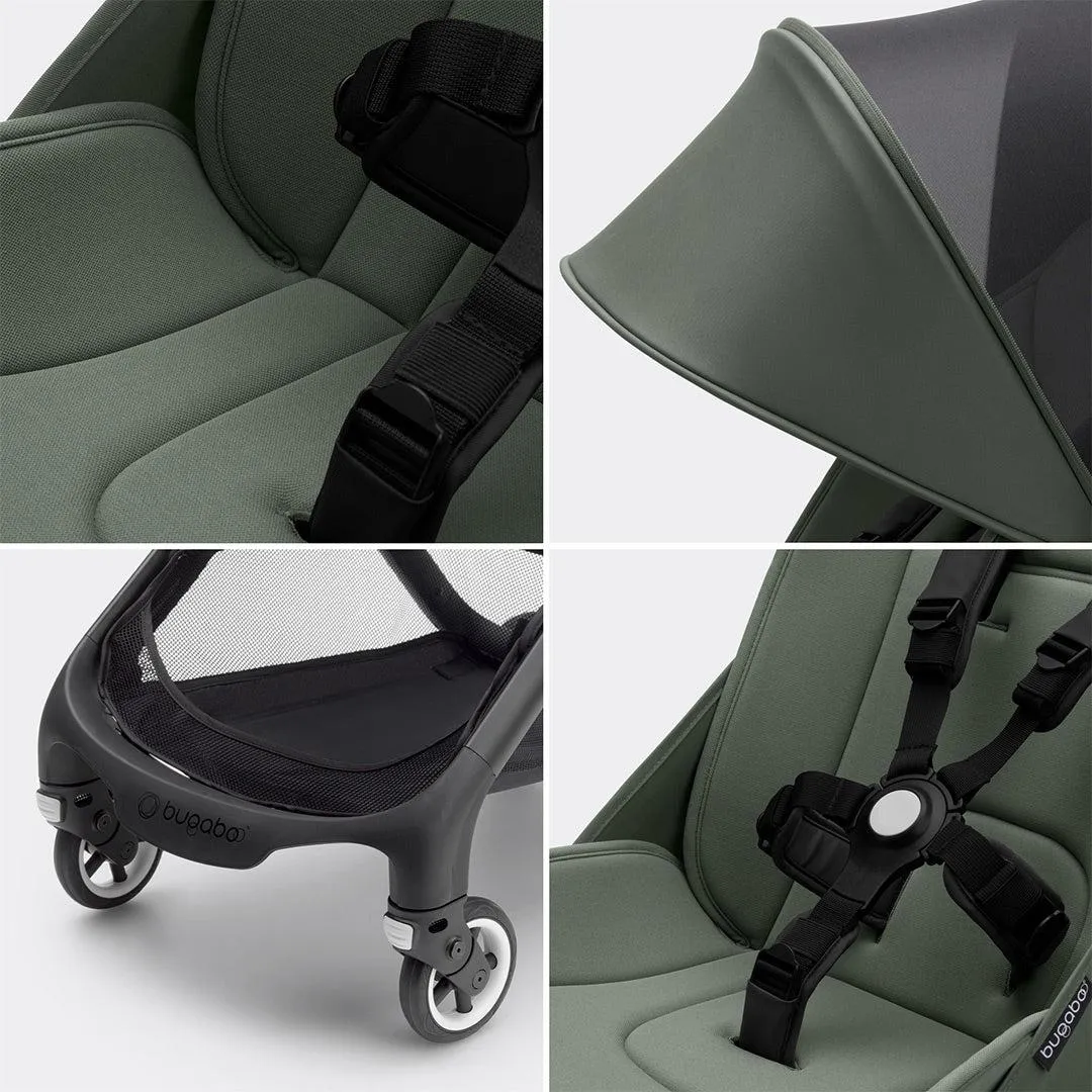 Bugaboo Butterfly Travel Pushchair - Black/Forest Green