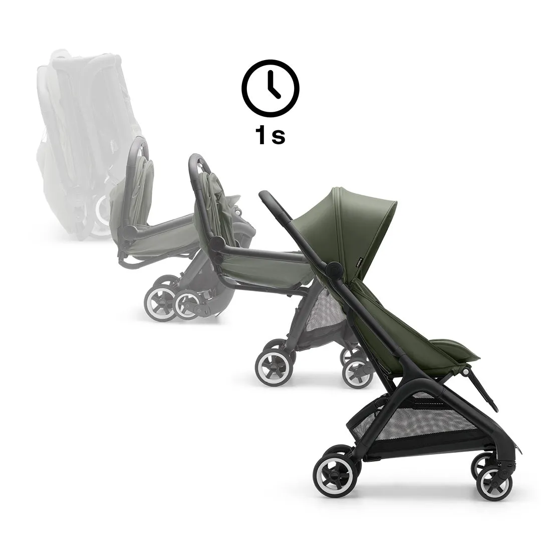 Bugaboo Butterfly Travel Pushchair - Black/Forest Green