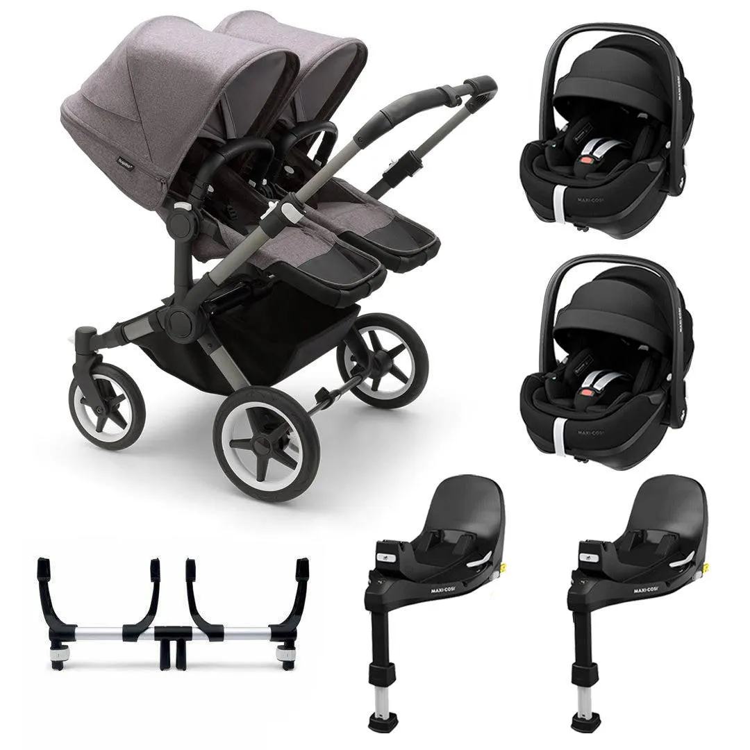 Bugaboo Donkey 5 Twin Complete   Pebble 360 Pro 2 Travel System