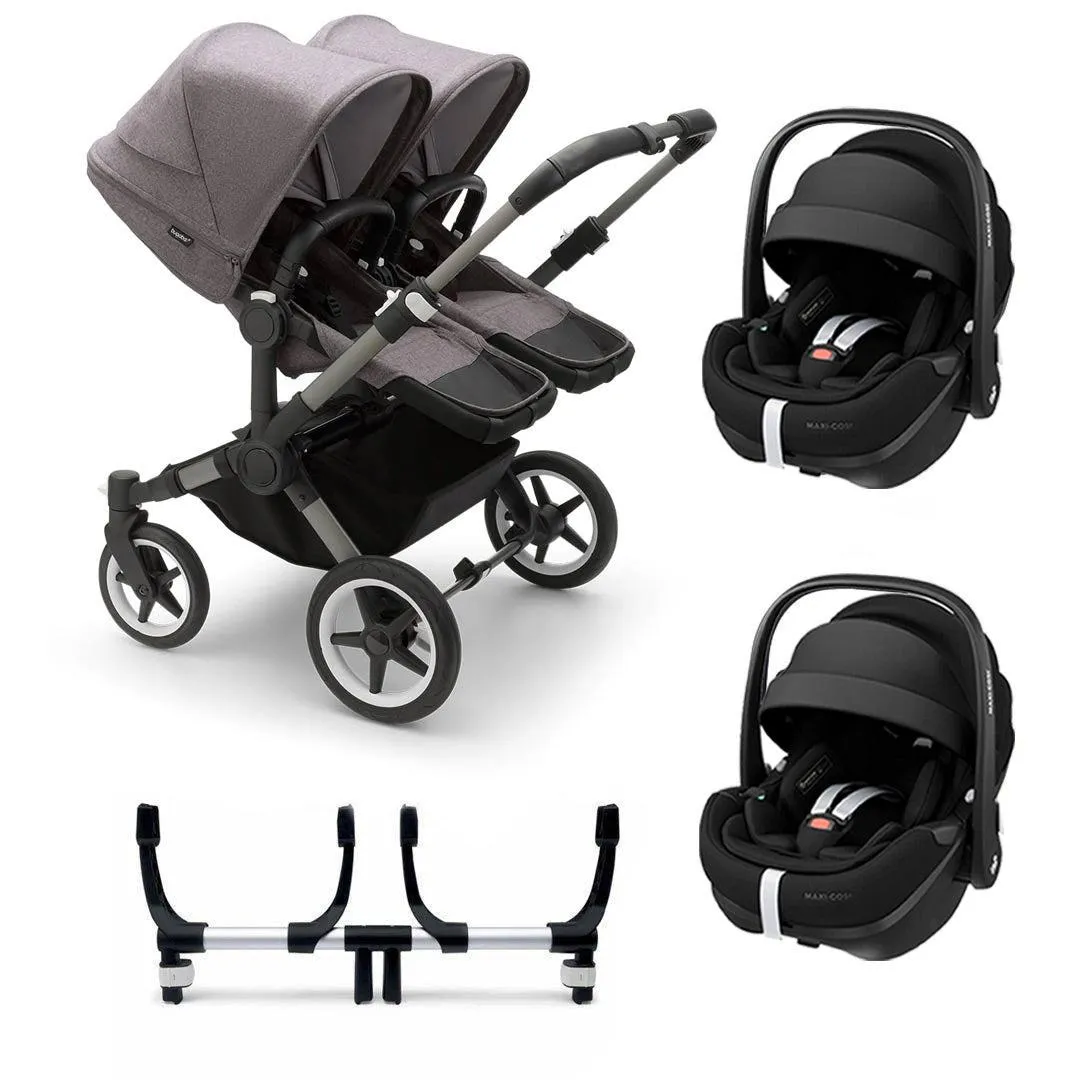 Bugaboo Donkey 5 Twin Complete   Pebble 360 Pro 2 Travel System