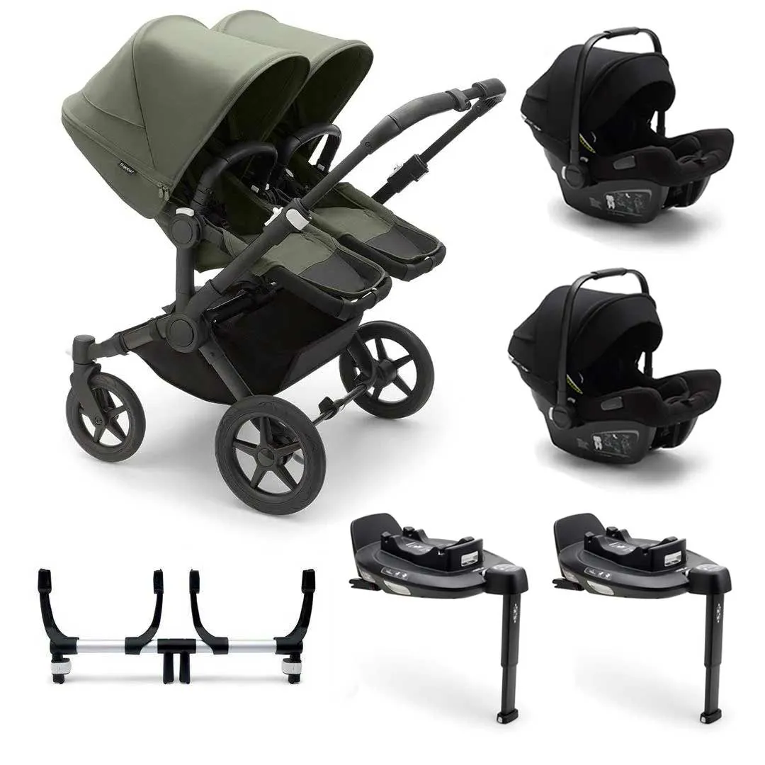 Bugaboo Donkey 5 Twin Complete   Turtle Air Travel System