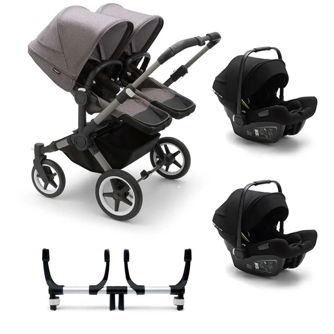 Bugaboo Donkey 5 Twin Complete   Turtle Air Travel System