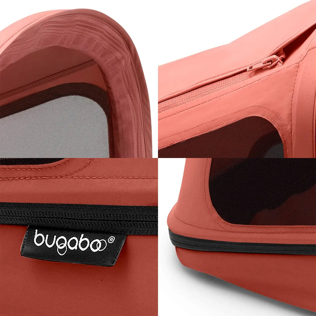 Bugaboo Donkey Breezy Sun Canopy - Sunrise Red