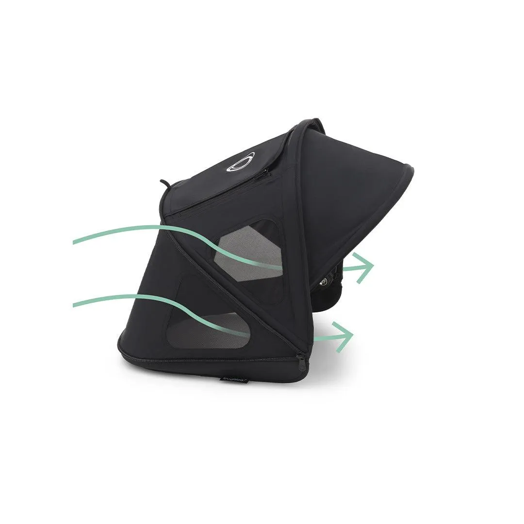 Bugaboo Dragonfly Breezy Sun Canopy - Midnight Black