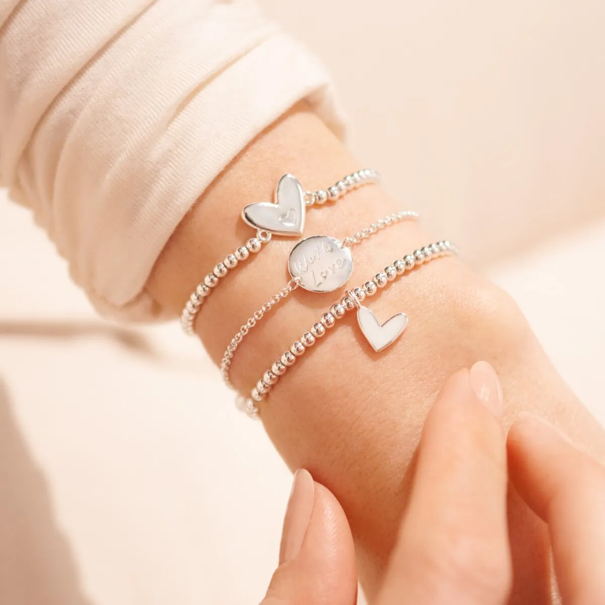 Celebrate You 'Lovely Mum' Bracelet Gift Box | Silver Plated