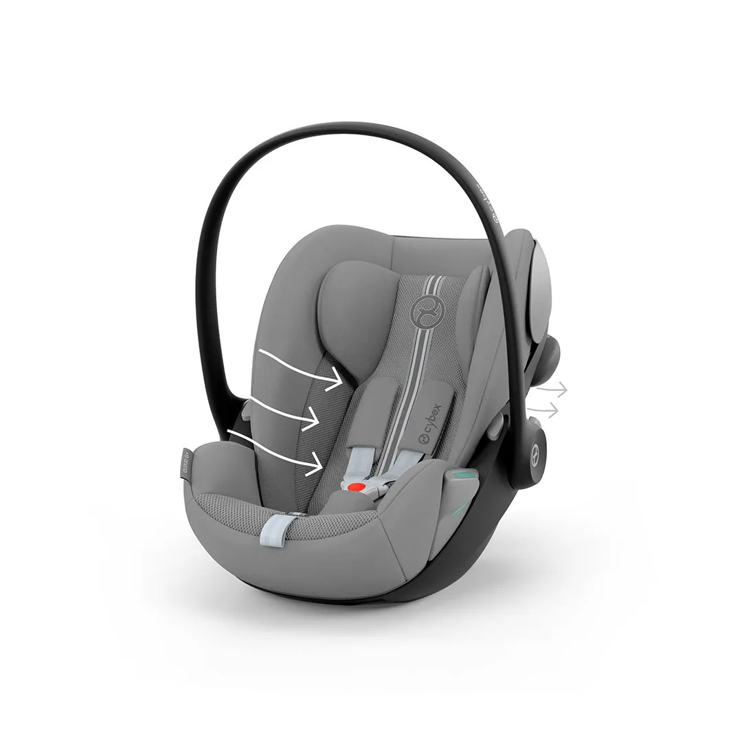 CYBEX Cloud G i-Size Plus Car Seat - Stone Grey
