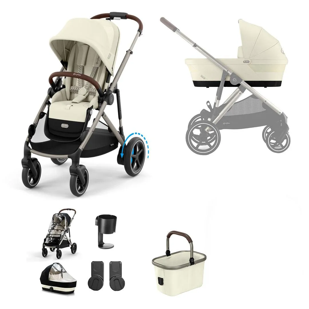 CYBEX e-Gazelle S Essential Pushchair Bundle