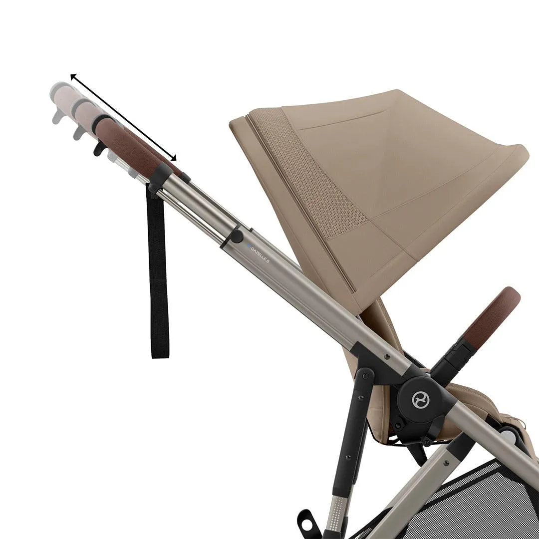 CYBEX e-Gazelle S Pushchair - Almond Beige