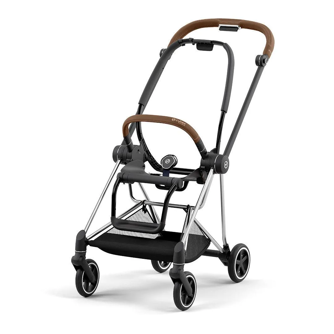 CYBEX Mios Frame   Seat Hardpart - Chrome Brown
