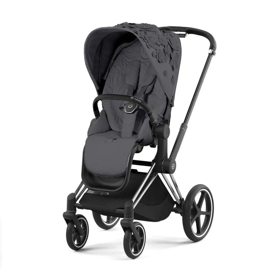 CYBEX Priam Pushchair - Simply Flowers - Dream Grey