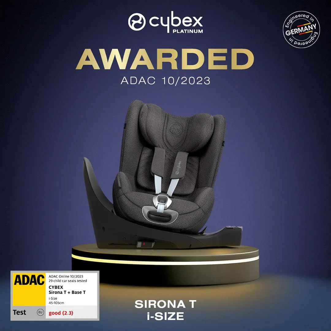CYBEX Sirona T i-Size Plus Car Seat - Sepia Black