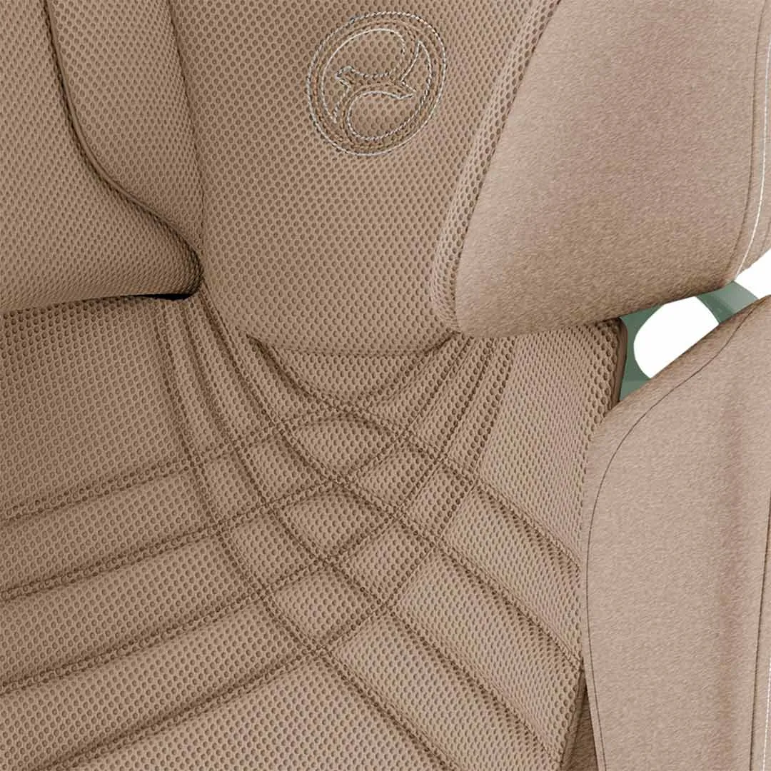 CYBEX Solution T i-Fix Plus Car Seat - Cozy Beige