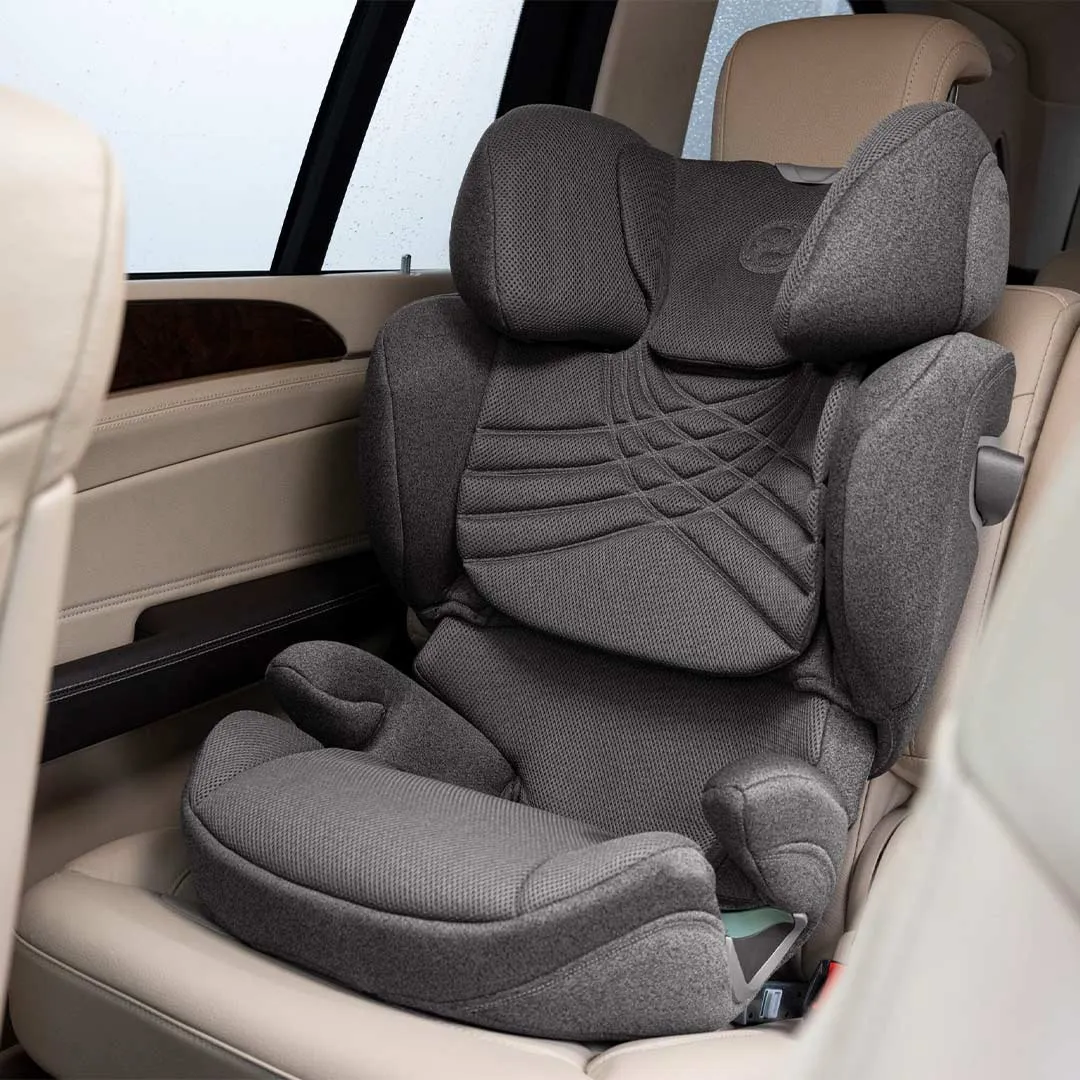 CYBEX Solution T i-Fix Plus Car Seat - Mirage Grey