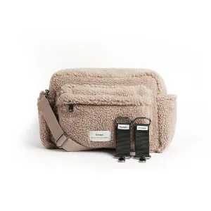Finnson Freya Eco Stroller Organiser with Stroller Clips - Beige