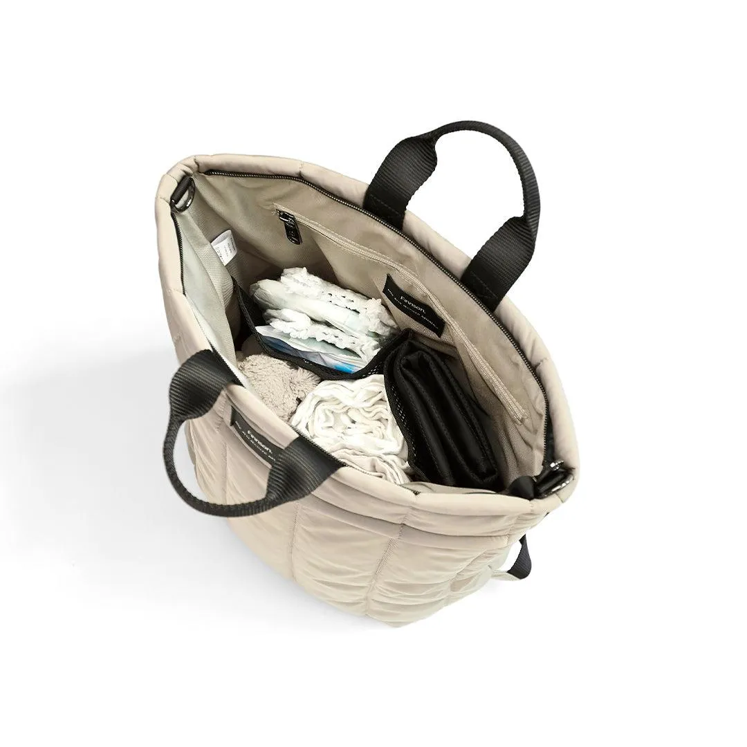 Finnson RAE Eco Changing Backpack with Changing Mat - Taupe