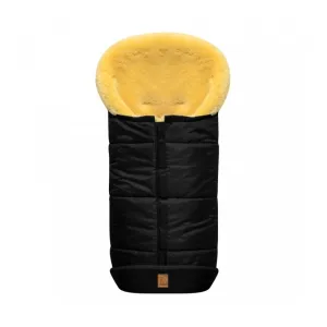 Heitmann Lambskin Zip-Up Footmuff - Black
