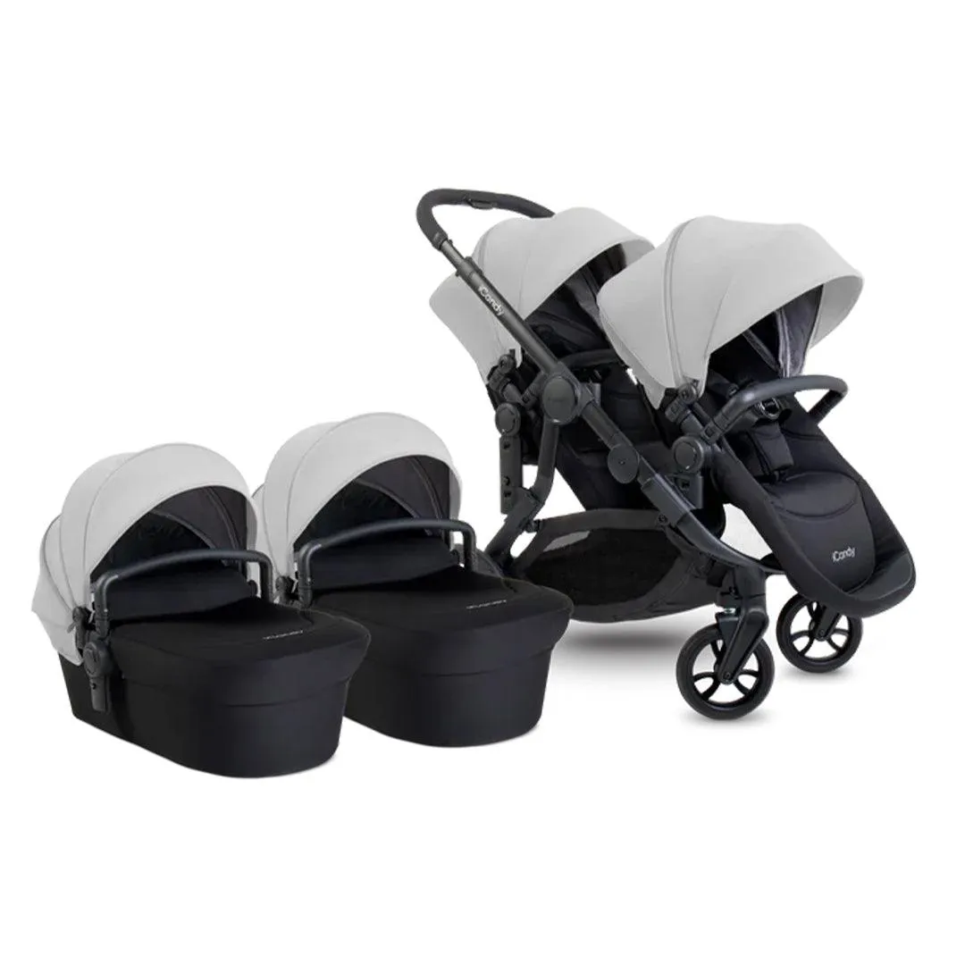 iCandy Orange 4 Twin Pushchair Bundle