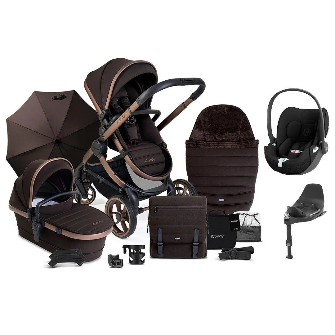 iCandy Peach 7 EDITIONS Complete Travel System With Cloud T