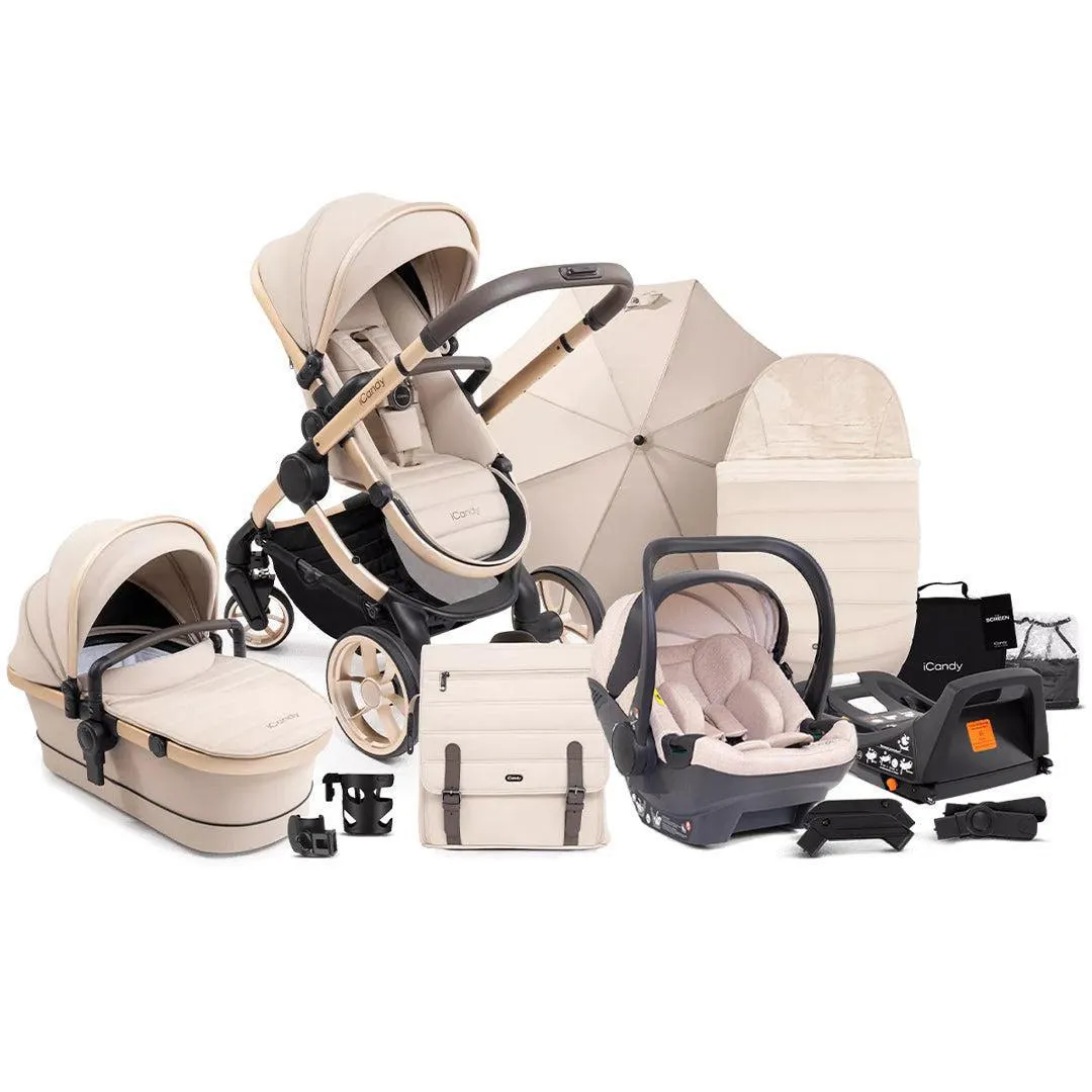 iCandy Peach 7 EDITIONS Complete Travel System with iCandy Cocoon