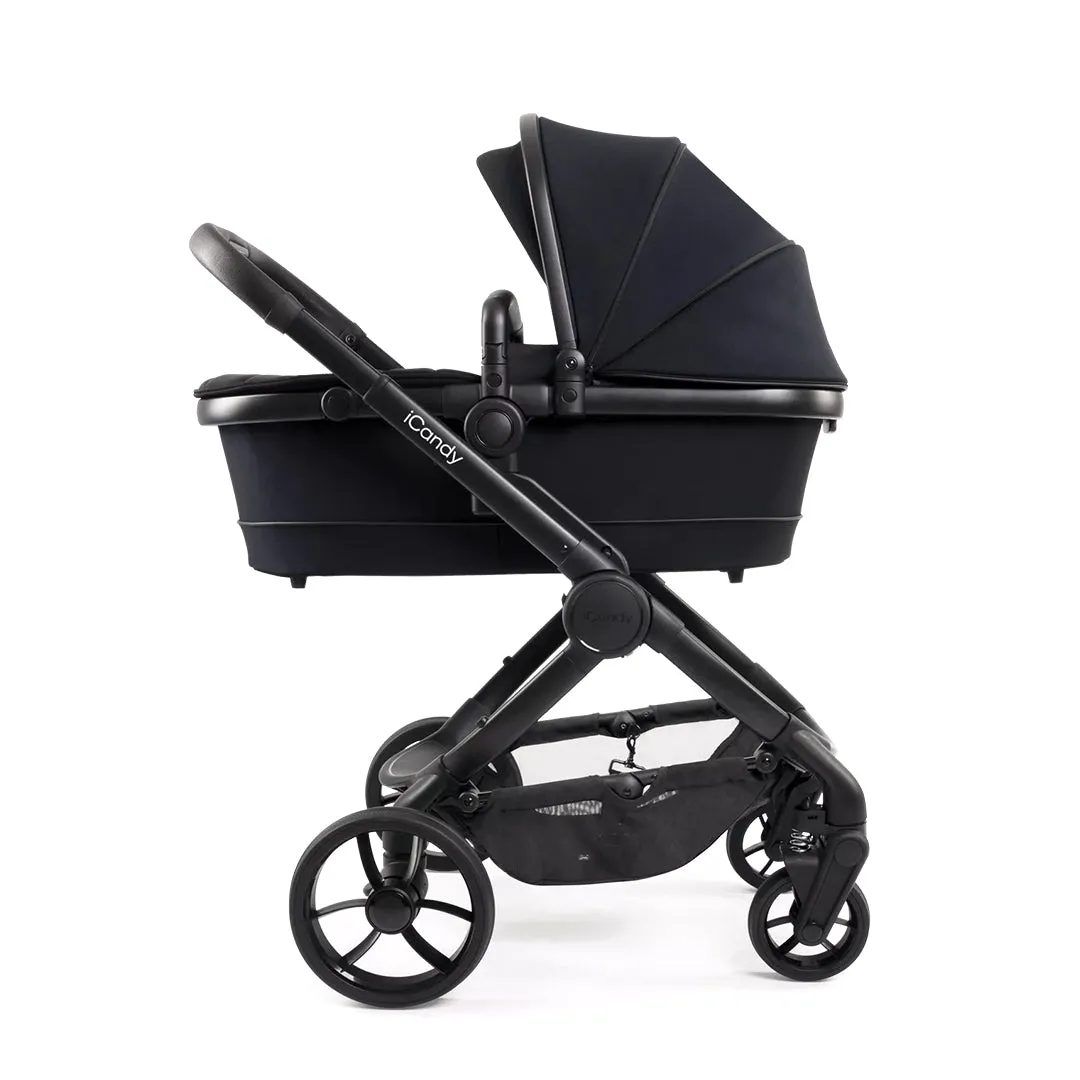 iCandy Peach 7 Pushchair & Carrycot - Black