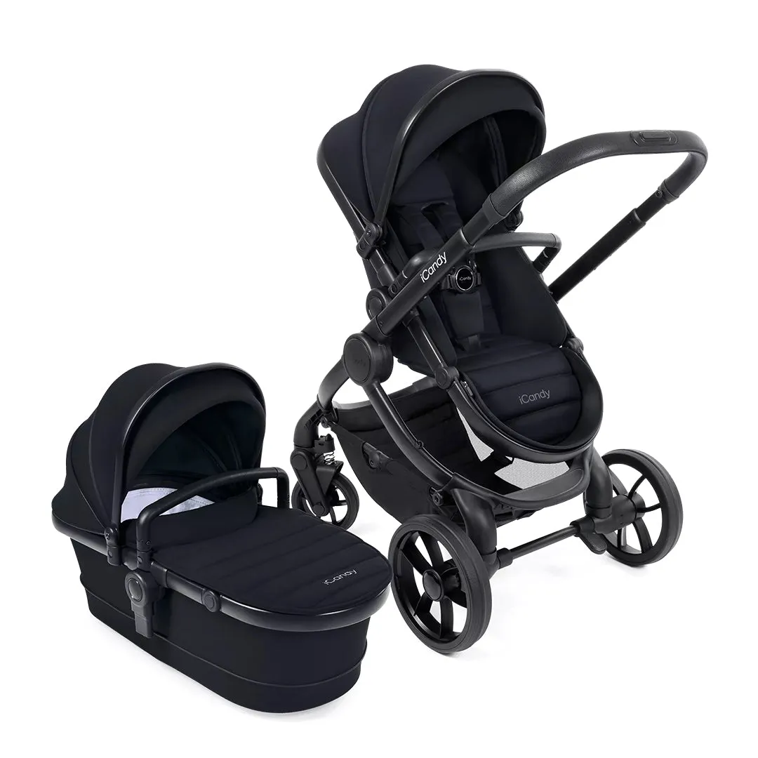 iCandy Peach 7 Pushchair & Carrycot - Black