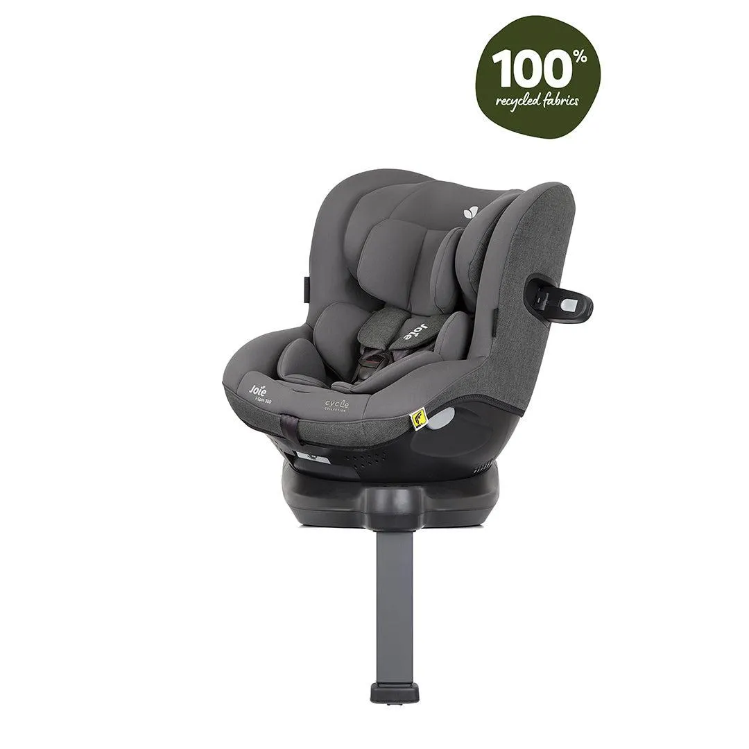 Joie Cycle i-Spin 360 i-Size Car Seat - Shell Grey