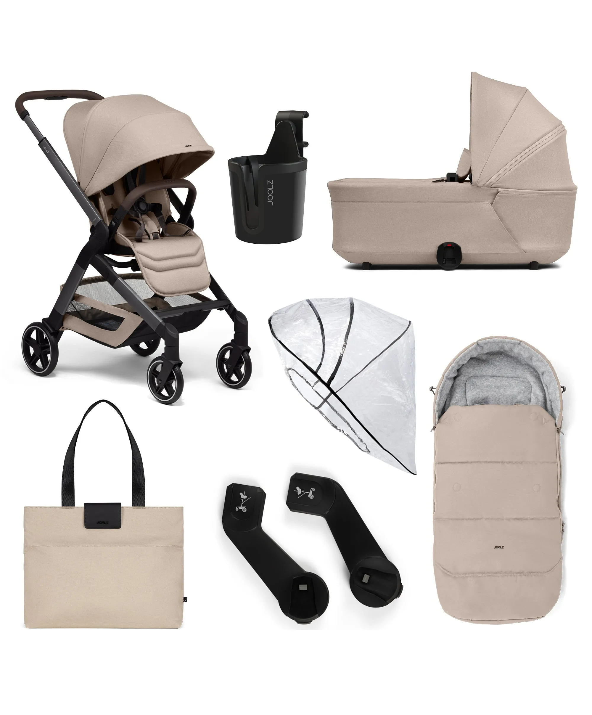 Joolz Hub2   Carrycot 6pc Bundle