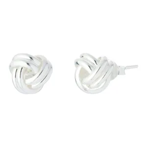 Large Stud Earrings | Karla | Love Knot | Sterling Silver