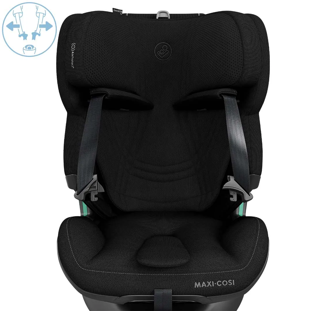 Maxi-Cosi Emerald 360 Pro Car Seat - Authentic Black