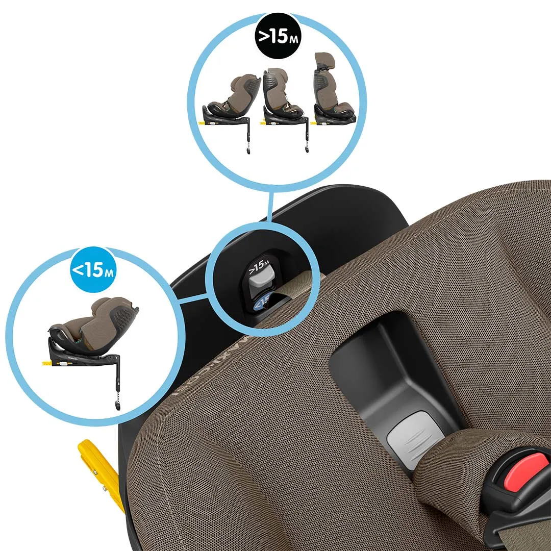 Maxi-Cosi Emerald 360 Pro Car Seat - Authentic Truffle