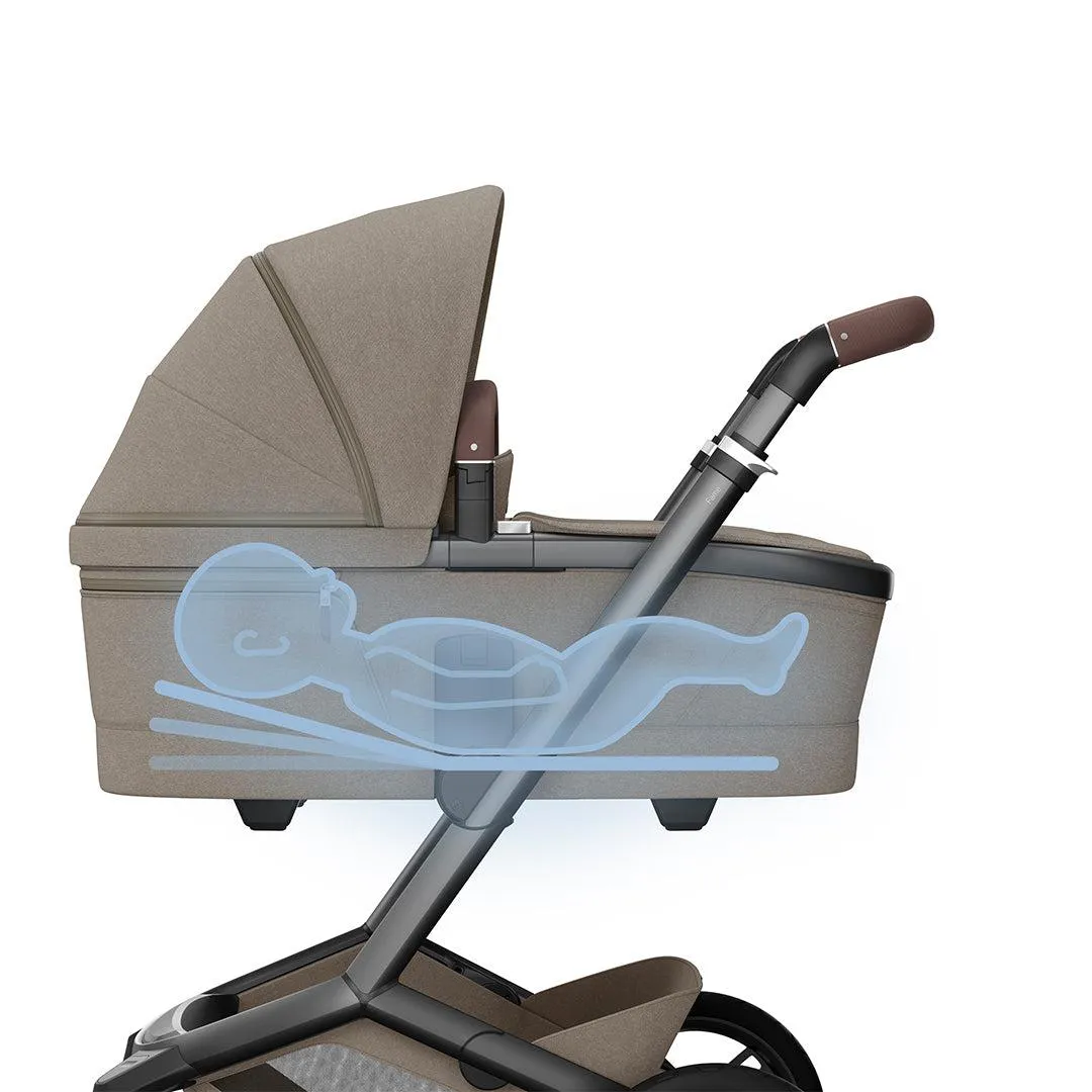 Maxi-Cosi Fame Pushchair - Twillic Truffle - Brown Wheels
