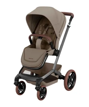 Maxi-Cosi Fame Pushchair - Twillic Truffle - Brown Wheels