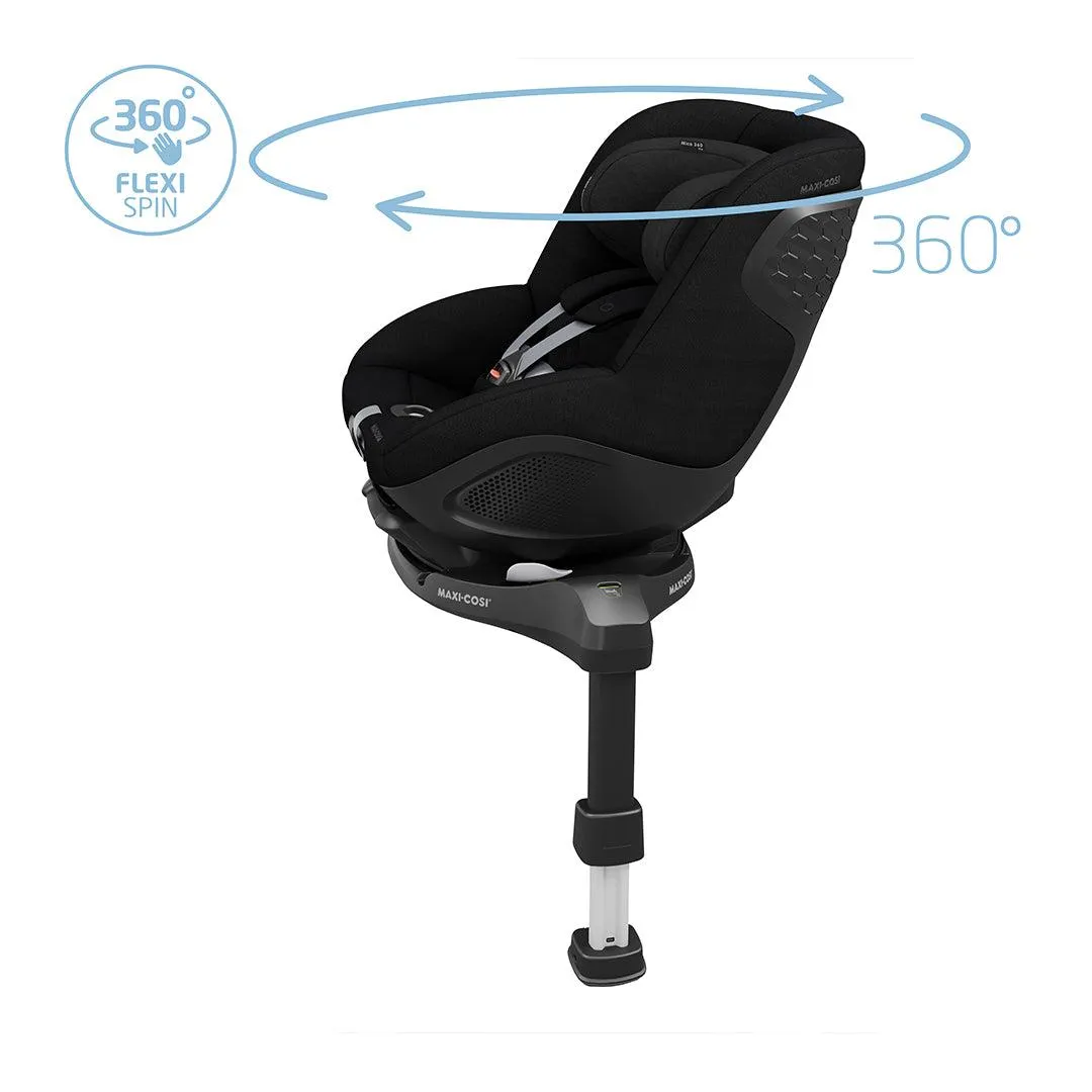 Maxi-Cosi Mica 360 Pro Car Seat - Authentic Black