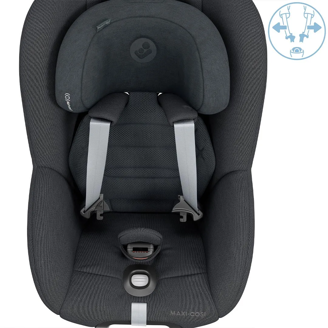 Maxi-Cosi Pearl 360 Pro Car Seat - Authentic Graphite 2