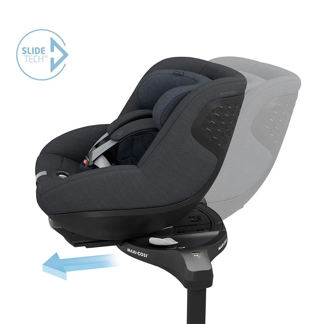 Maxi-Cosi Pearl 360 Pro Car Seat - Authentic Graphite 2