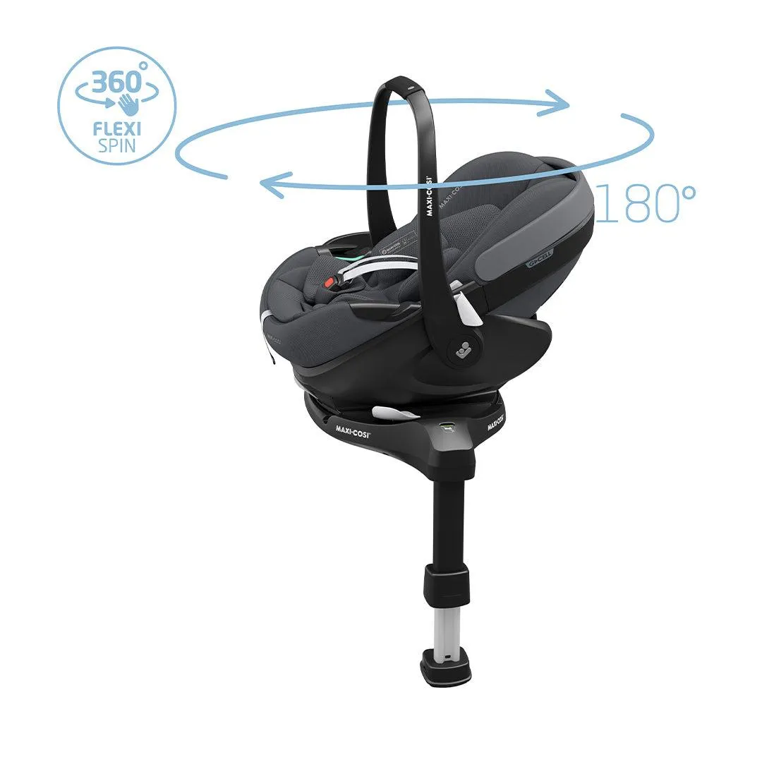 Maxi-Cosi Pebble 360 Pro 2 Car Seat - Twillic Graphite