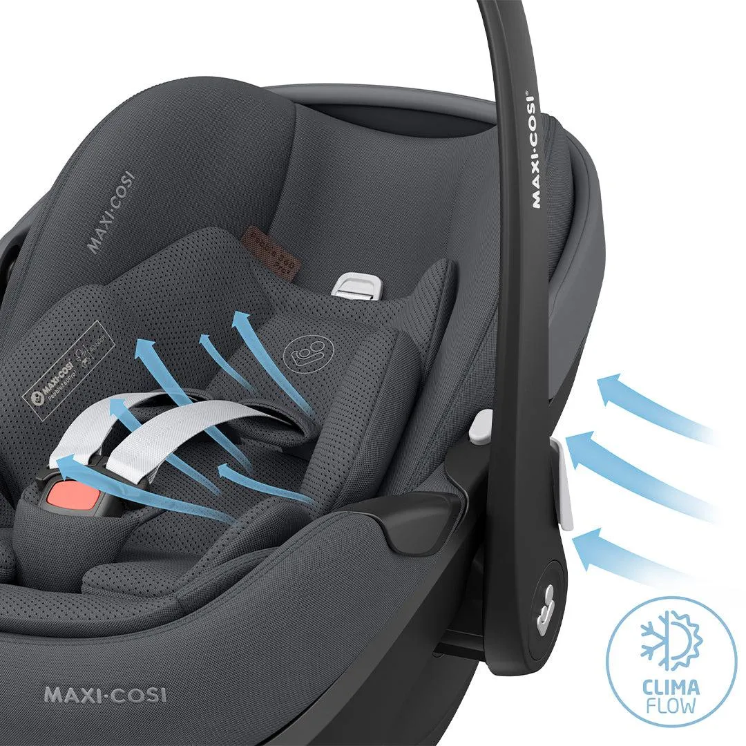 Maxi-Cosi Pebble 360 Pro 2 Car Seat - Twillic Graphite
